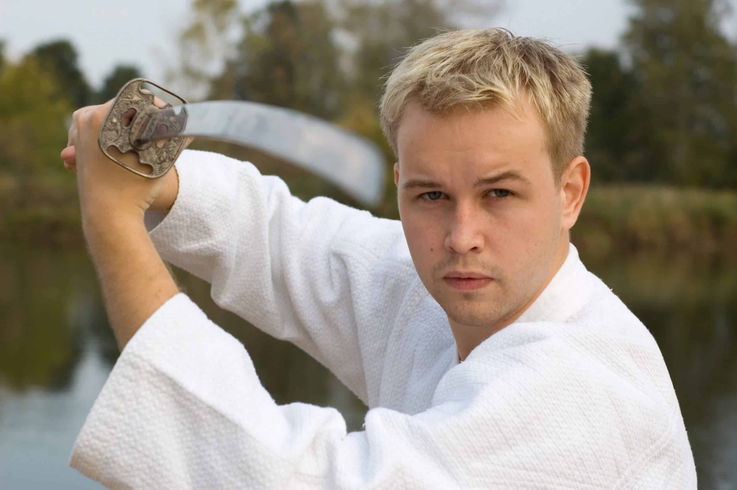 Martial Arts Lessons for Adults in Wauconda IL - Samurai Sword Posing Blog