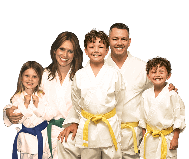 Martial Arts Lessons for Families in Wauconda IL - Group Family for Martial Arts Footer Banner